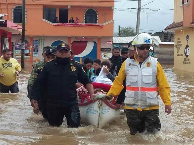 Actualización de daños por lluvias en Chiapas