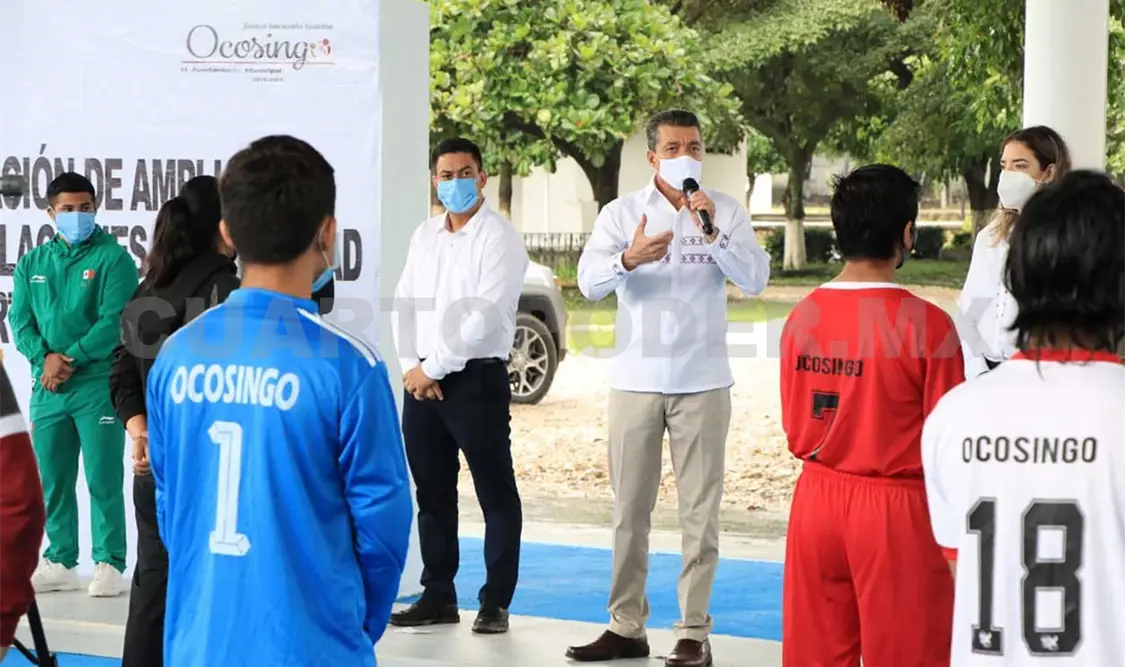El deporte mueve, acciona y fortalece al ser humano, afirmó el mandatario. Cortesía