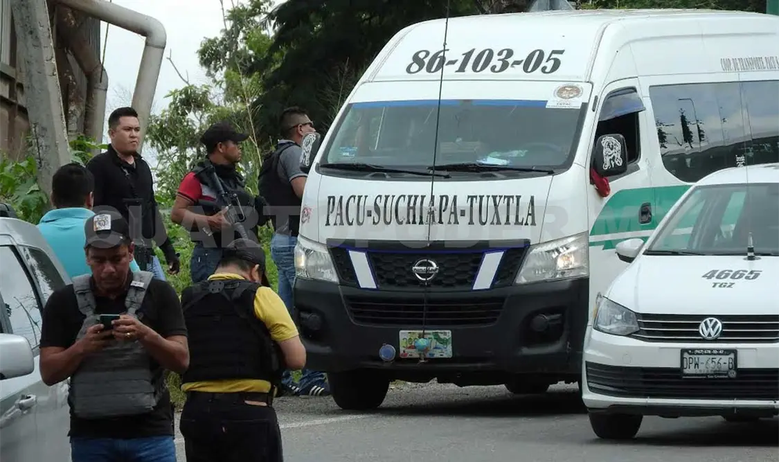Durante la persecución de los facinerosos ocurrió un intercambio de disparos, pero lograron detener a los ocupantes de una camioneta. Ulises López / CP