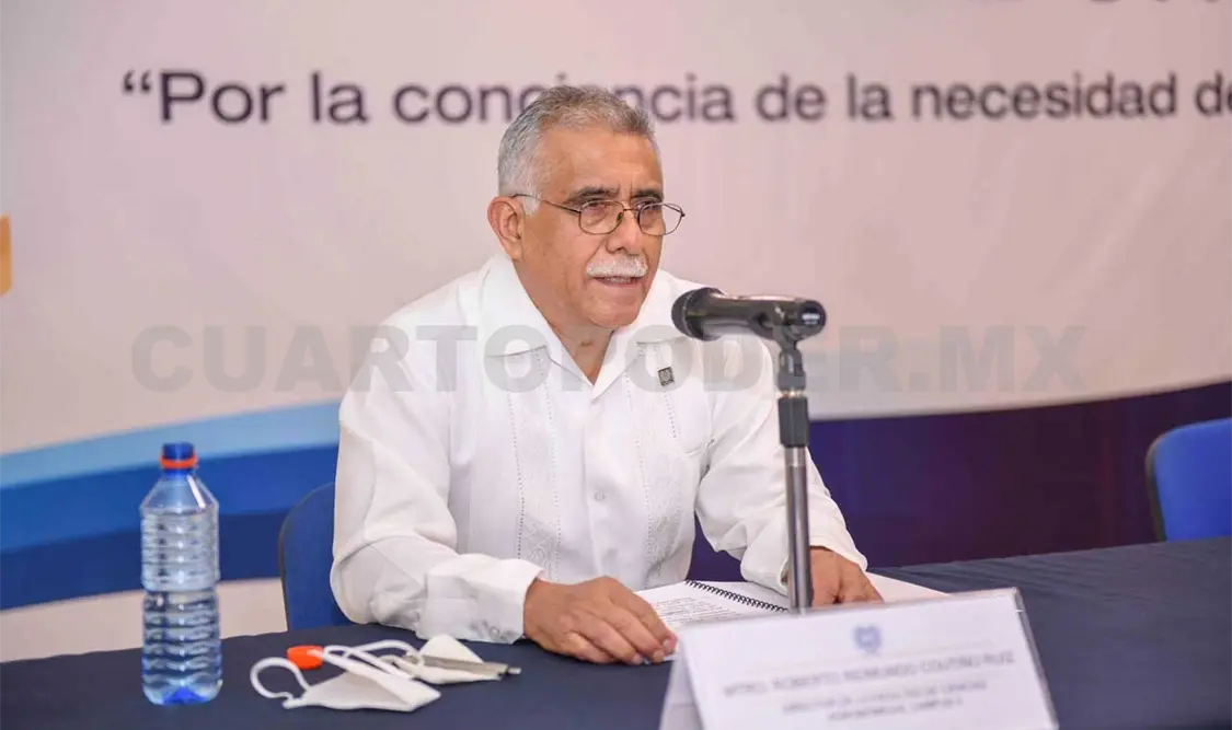 El director de la Facultad de Ciencias Agronómicas, Roberto Reimundo Coutiño Ruiz, remarcó la calidad académica de este Campus V. Cortesía