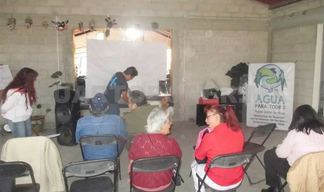 En diferentes regiones del estado han surgido asociaciones para sumarse a la lucha por el agua. Cortesía