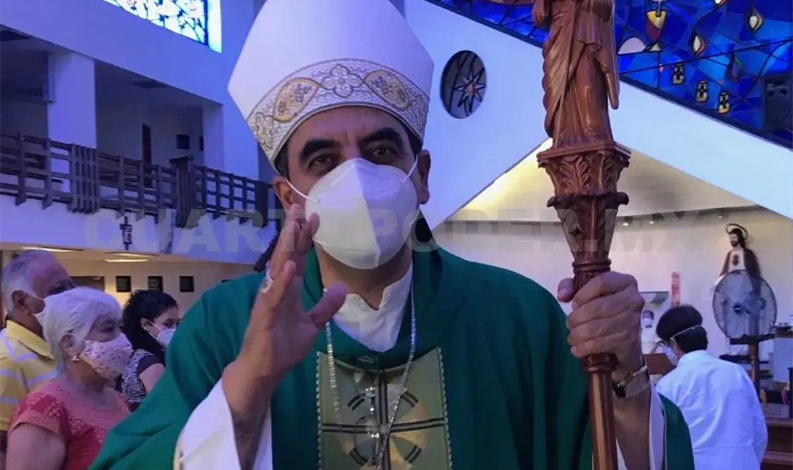 Monseñor Calderón Calderón dijo que los obispos de Chiapas se reunirán en Tapachula. Víctor Sánchez / CP