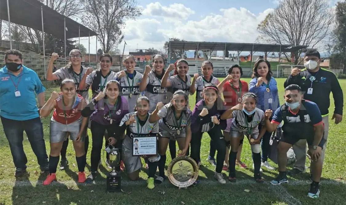 El representativo femenil de Tonalá, que vistió los colores de Chiapas, se impuso por 1-0 en la final al seleccionado de Guanajuato.