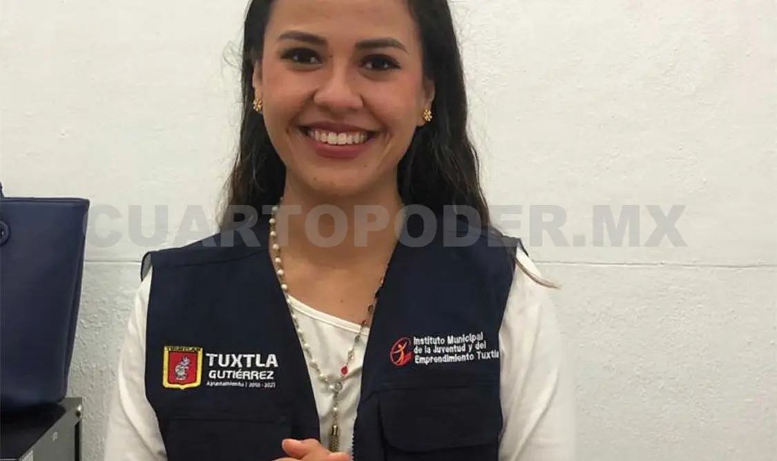 Marcela Castillo Atristain, titular del Imjuvemp, celebró la nutrida participación de los jóvenes. José Ortega / CP