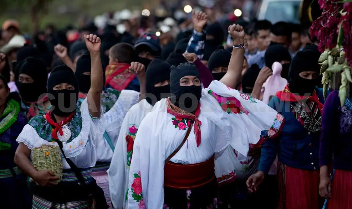 Exigen respeto a jurisdicción, autonomía y libre determinación de la Junta de Buen Gobierno Zapatista. Archivo