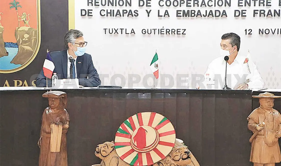 El gobernador resaltó que la relación bilateral permitirá sumar voluntades a favor del bien común y el progreso del estado. CP