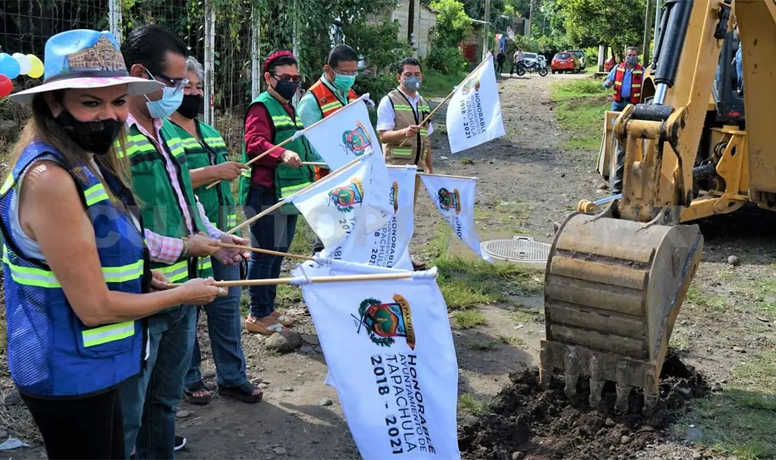 Dieron el banderazo de inicio de esta importante obra que tendrá una inversión de más de 2 millones de pesos. Cortesía