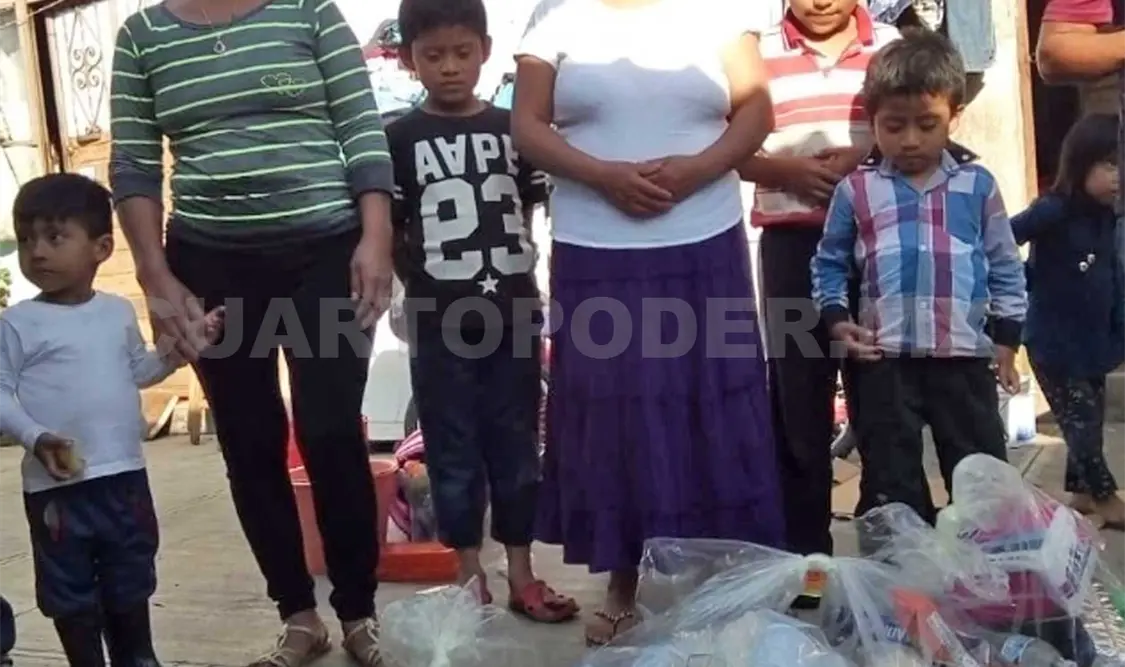 Las donaciones fueron entregadas a familias vulnerables afectadas por las lluvias. Manuel Martínez / CP