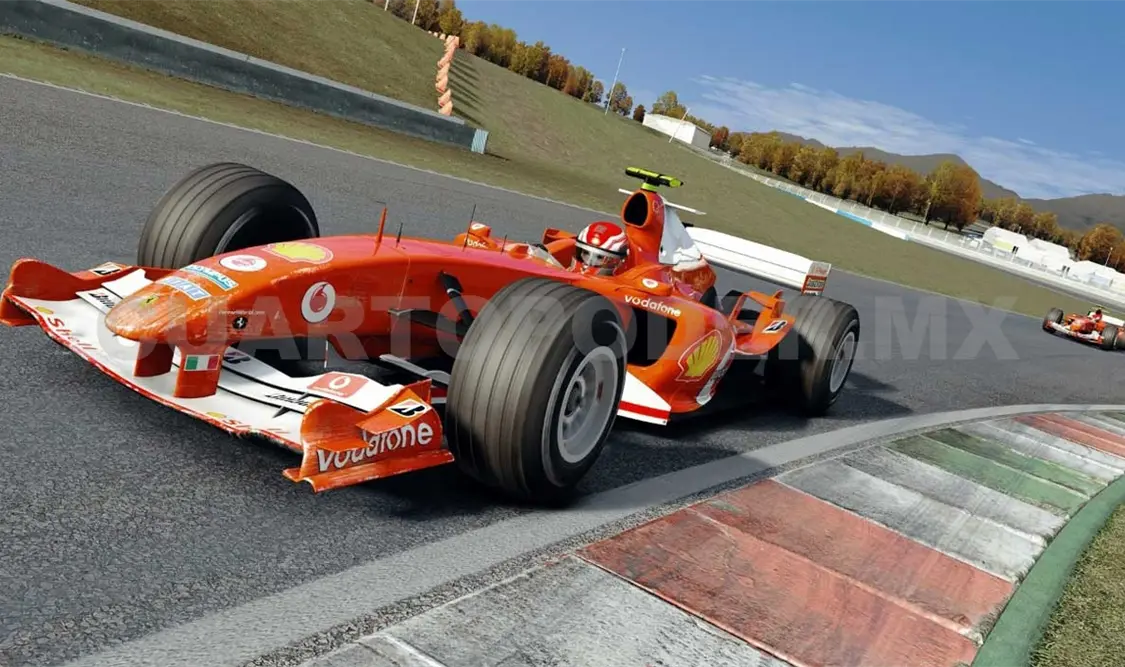Un total de nueve pilotos sortearon las 15 curvas del circuito que dio la última bandera a cuadros en la ronda 1 del campeonato virtual. Cortesía