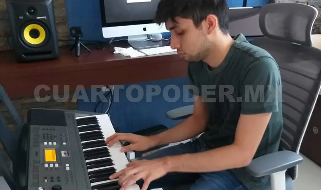 Braulio estudia la carrera de Producción Musical y creó el proyecto para difundir su trabajo. Cortesía