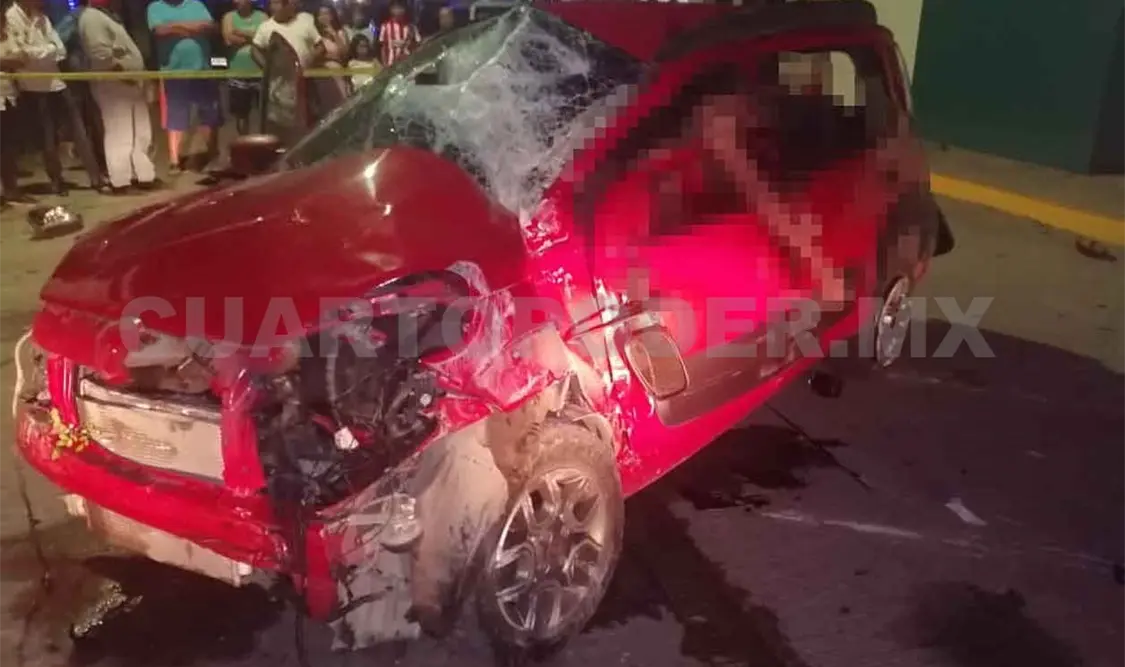 Se accidentan y uno perece