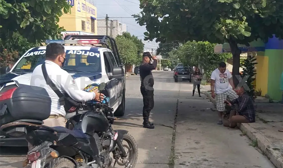 Lo acuchillan en barrio San Francisco