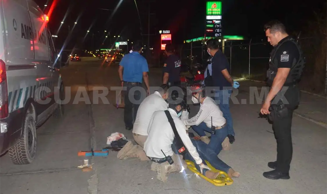 Arrollan a jovencita en libramiento Sur