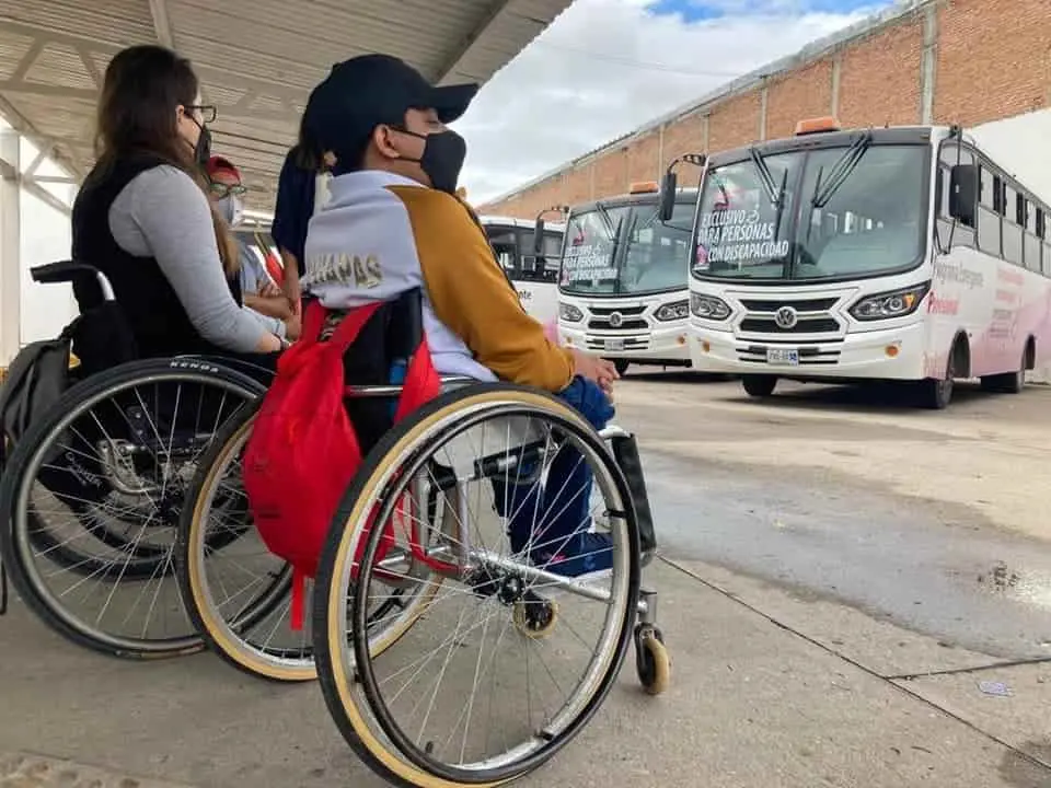 Vuelven a circular unidades para discapacitados