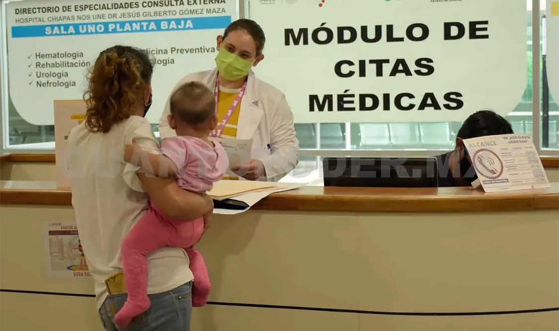 Especialistas atenderán sólo a través de citas