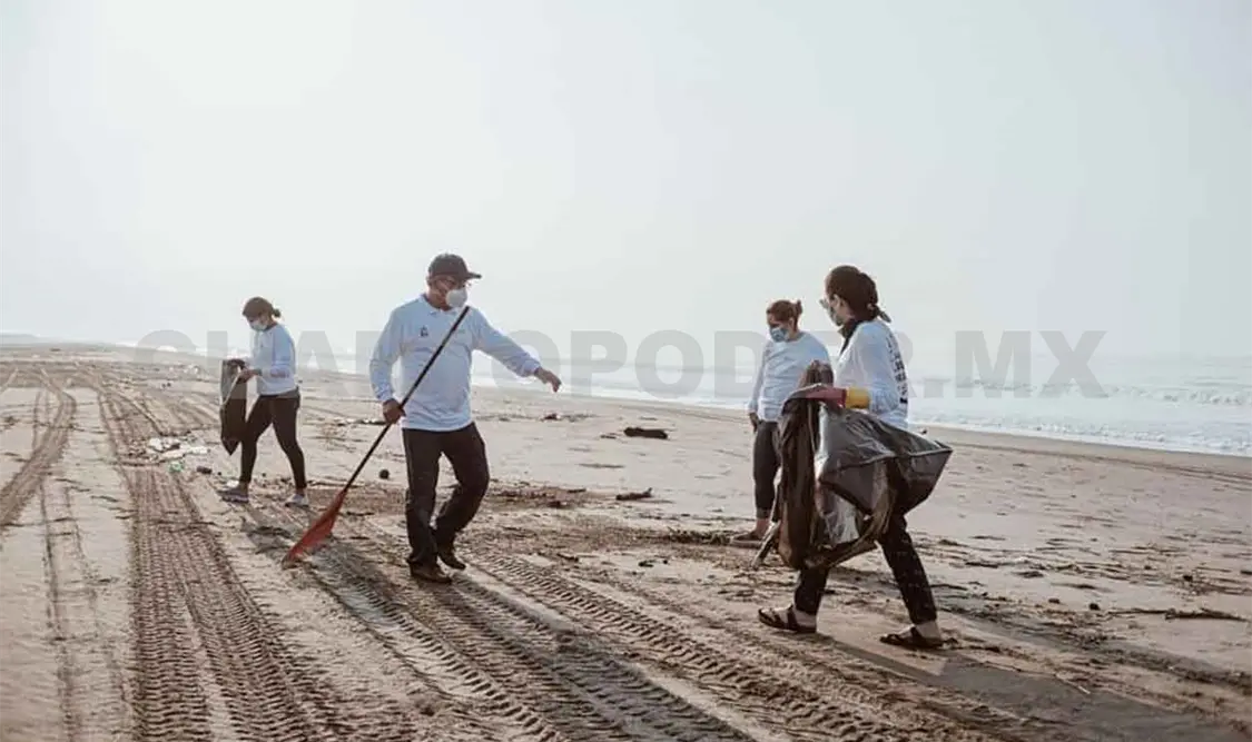 Emprenden acciones de limpieza en Puerto Arista