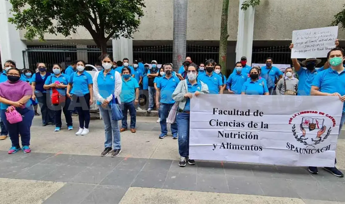 Acusan intento de apropiarse de Spaunicach