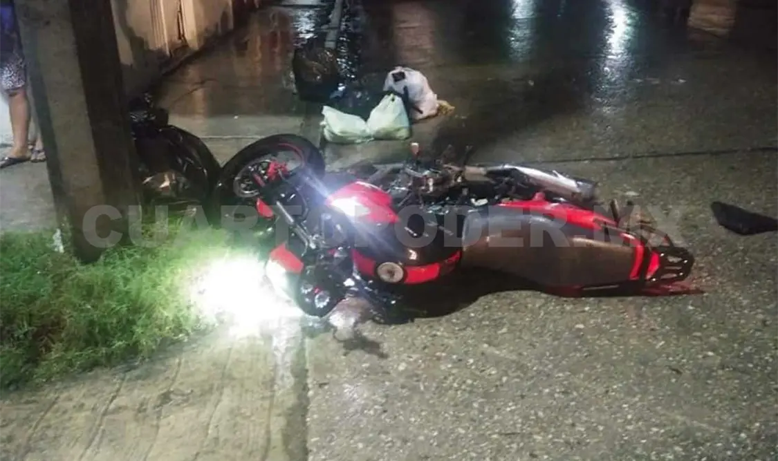 Se estrella contra March y resulta con la pierna rota