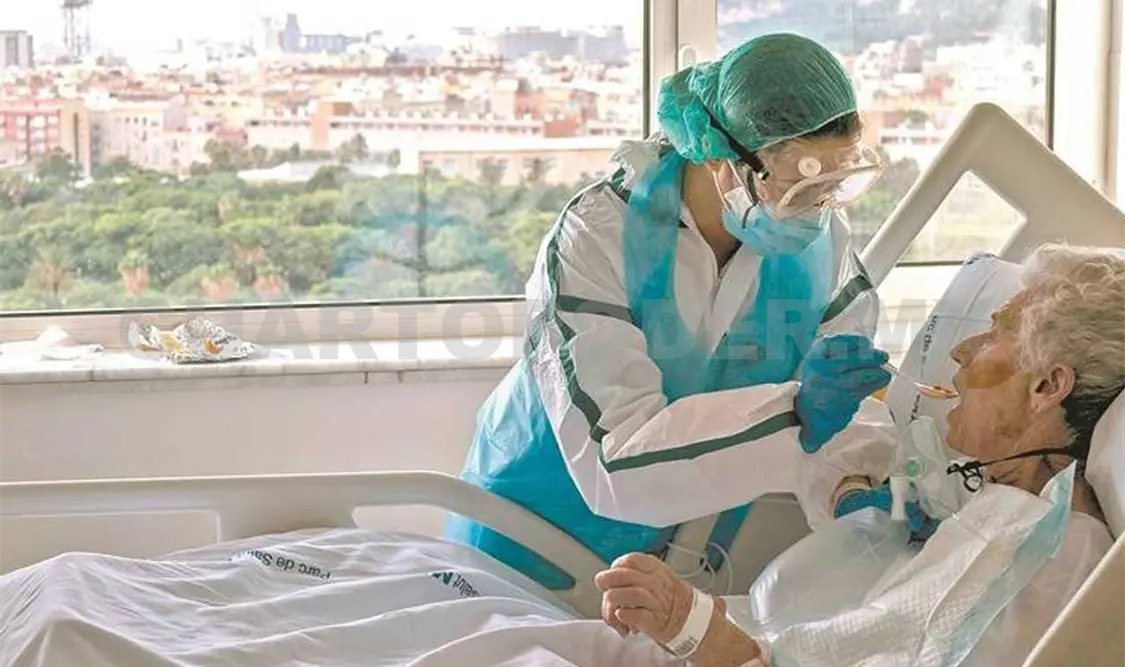 Muchos adultos mayores no recibieron una sola visita de sus allegados durante la crisis sanitaria. Twitter