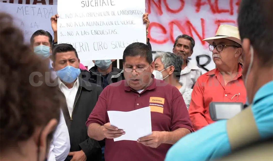 Militantes rechazan cualquier alianza con el PVEM