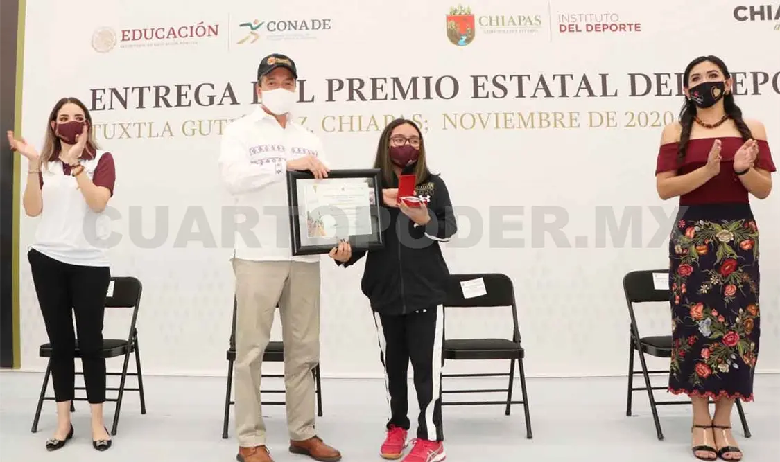 Entrega Rutilio “Premio Estatal del Deporte 2020”