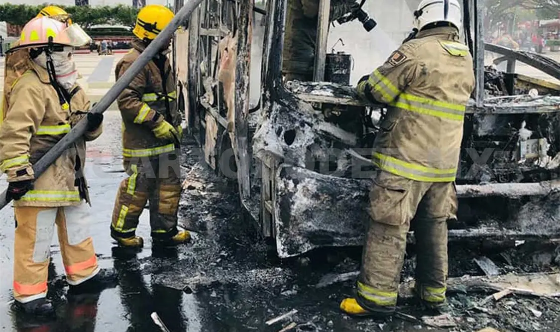 Estos actos vandálicos se hacen más frecuentes por parte de normalistas y maestros. Cortesía