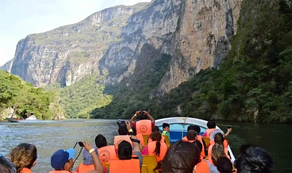 Actividad turística enChiapas avanza 30%