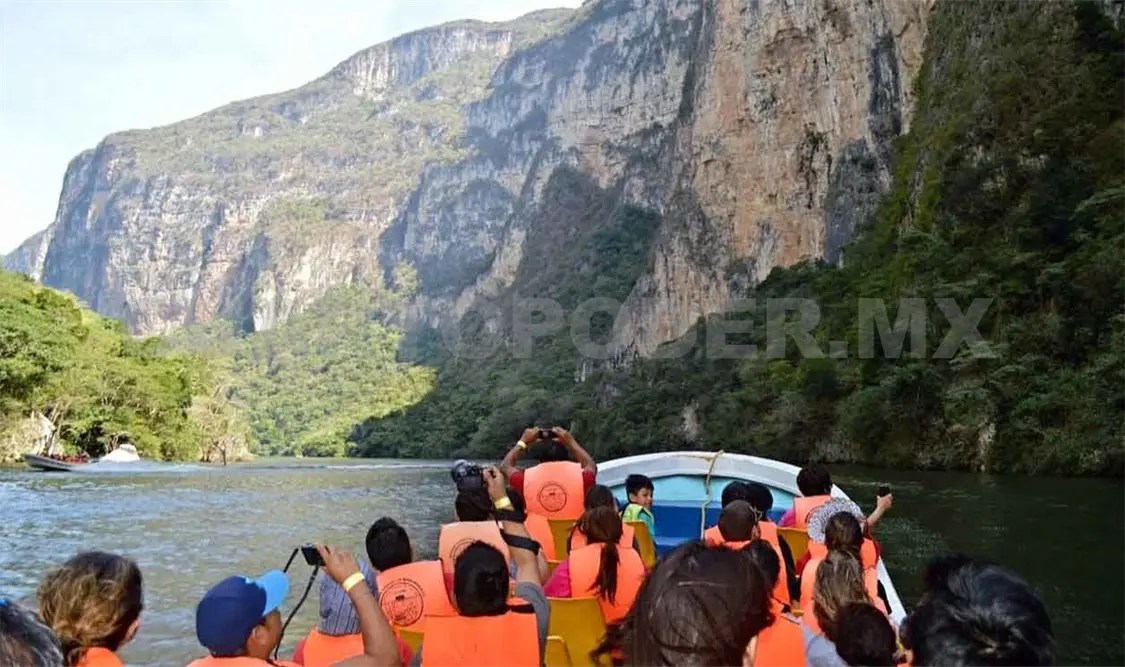 Actividad turística en Chiapas avanza 30%