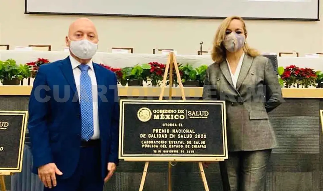 Recibe LESP Premio Nacional de Calidad