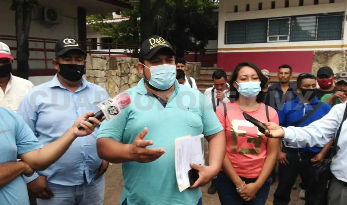 Exigen productores entrega de recursos