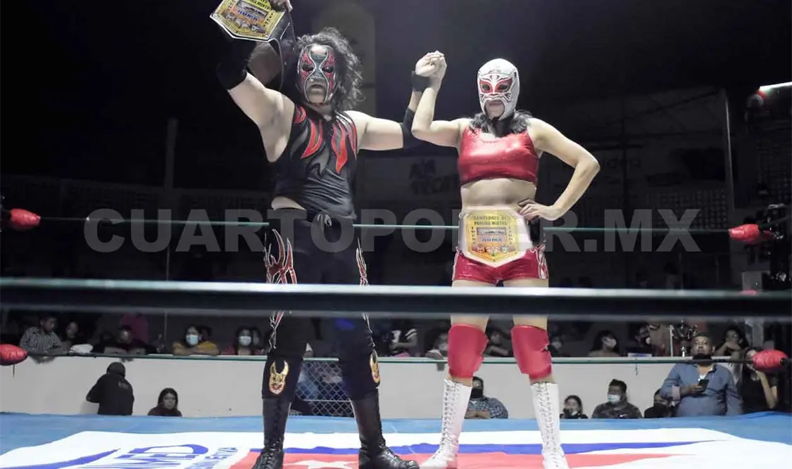 Kesha y Dantalion, campeones de parejas mixtas