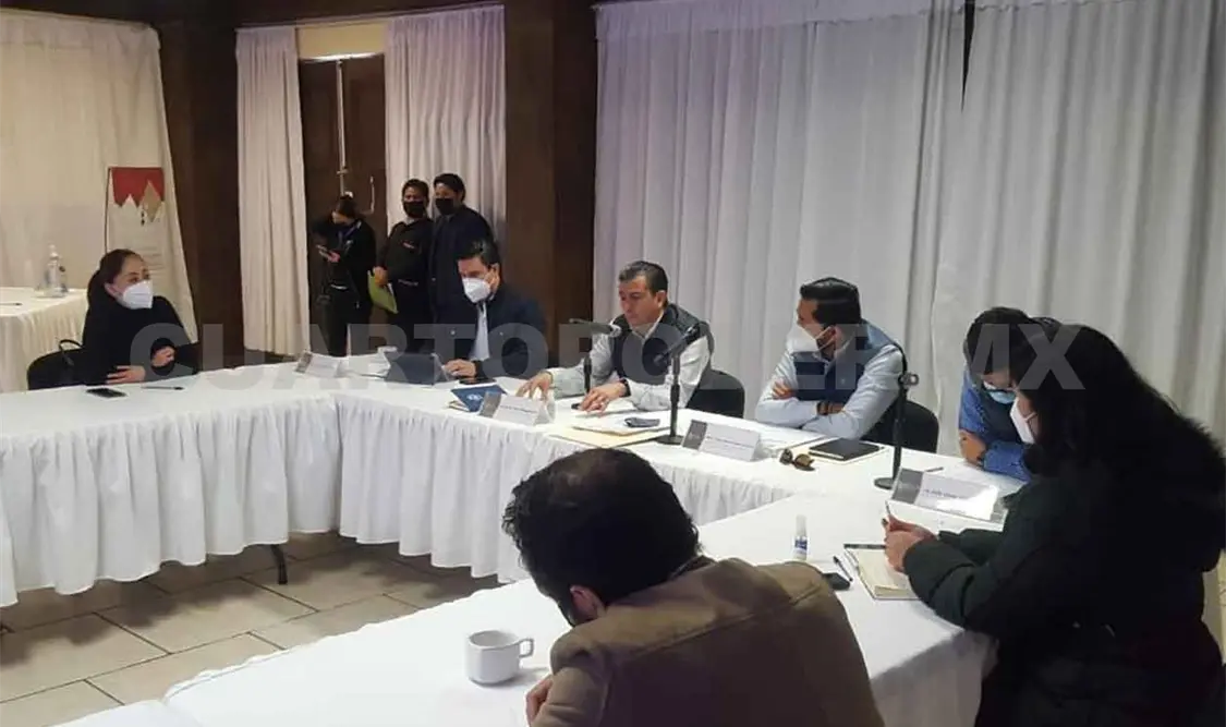 Se reúne Yamil Melgar con empresarios de SCLC