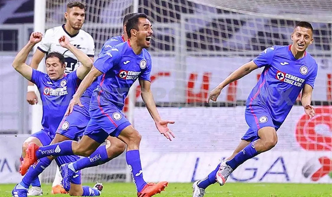 Cruz Azul venció 4-0 a Pumas