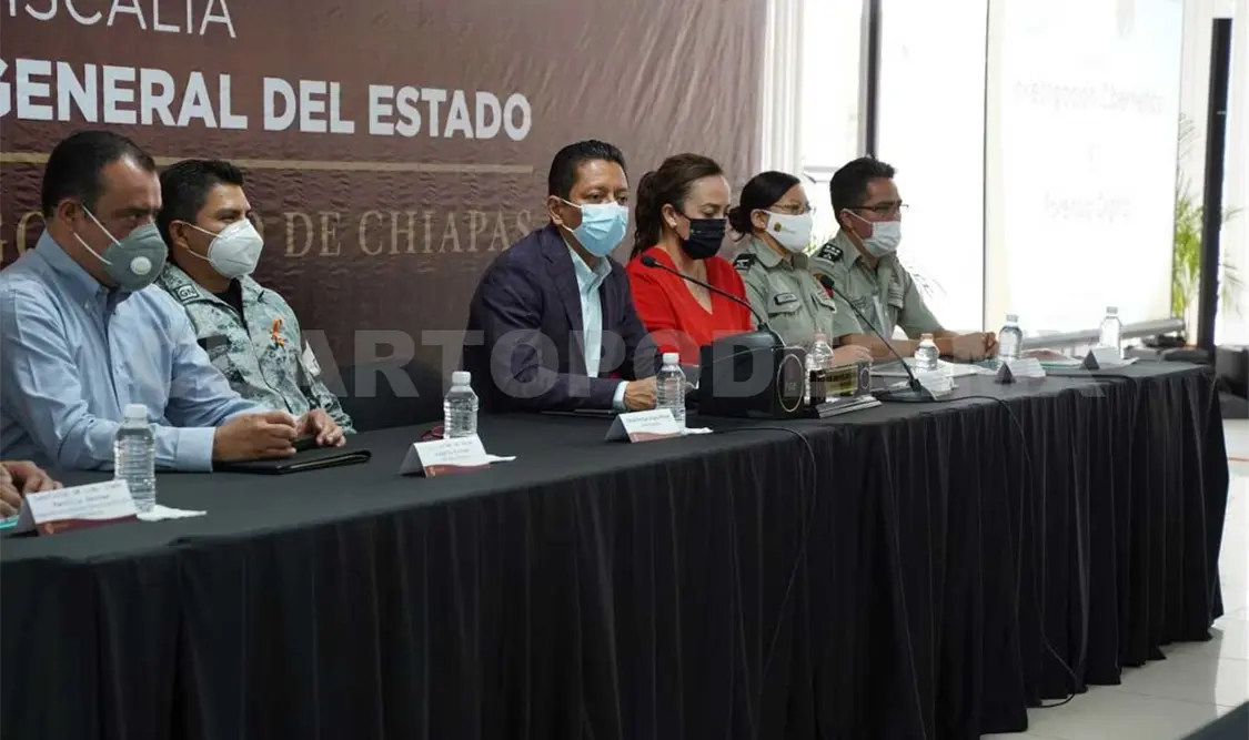 “La mejor herramienta que deben tener los servidores públicos es la capacitación para garantizar la seguridad de los chiapanecos”, dijo el fiscal. CP