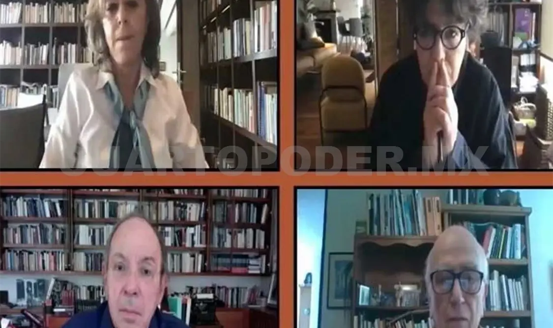 En el marco del encuentro librero se llevó a cabo la conferencia “Libertad de expresión, en el marco de la 4T. Cortesía