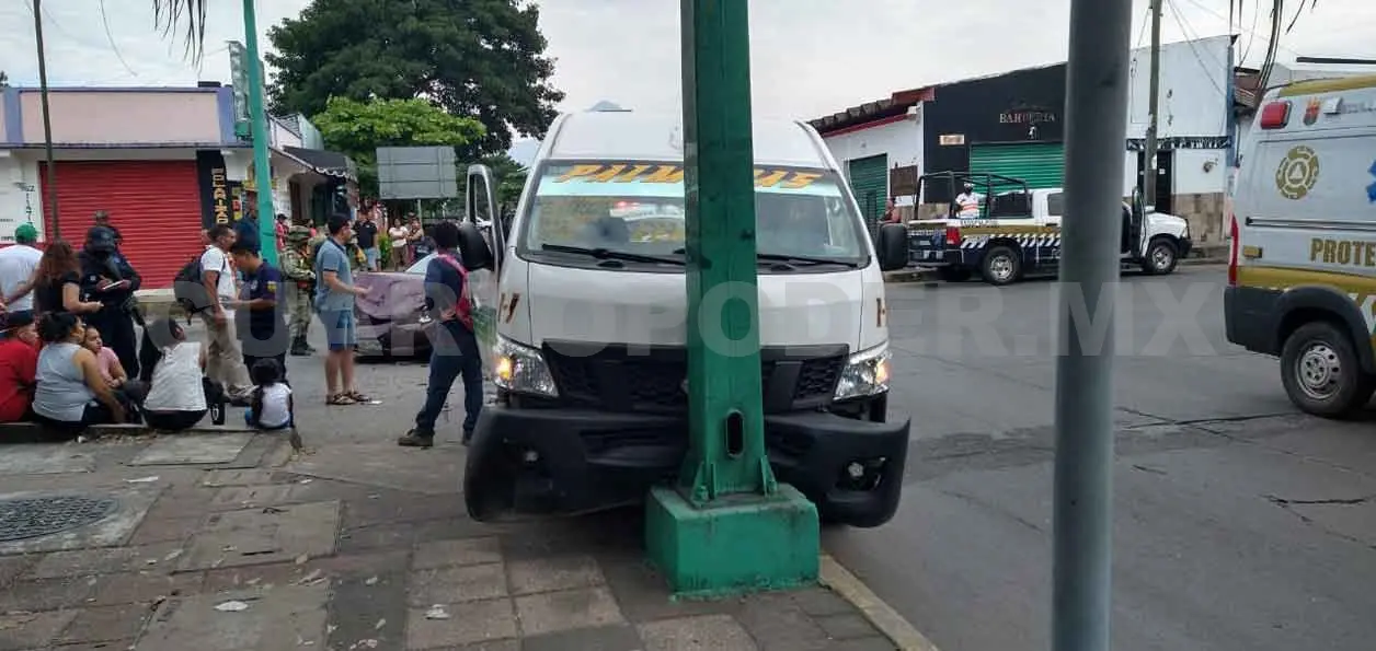 Encontronazo deja 12 lesionados