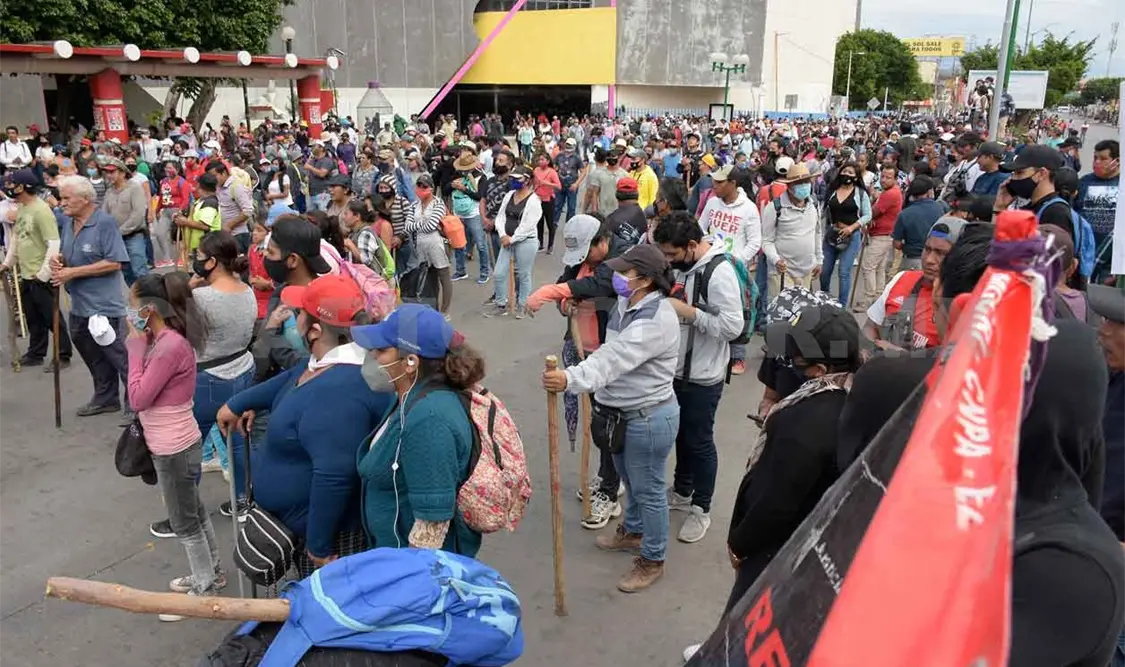 Disuelven protestas mediante el diálogo