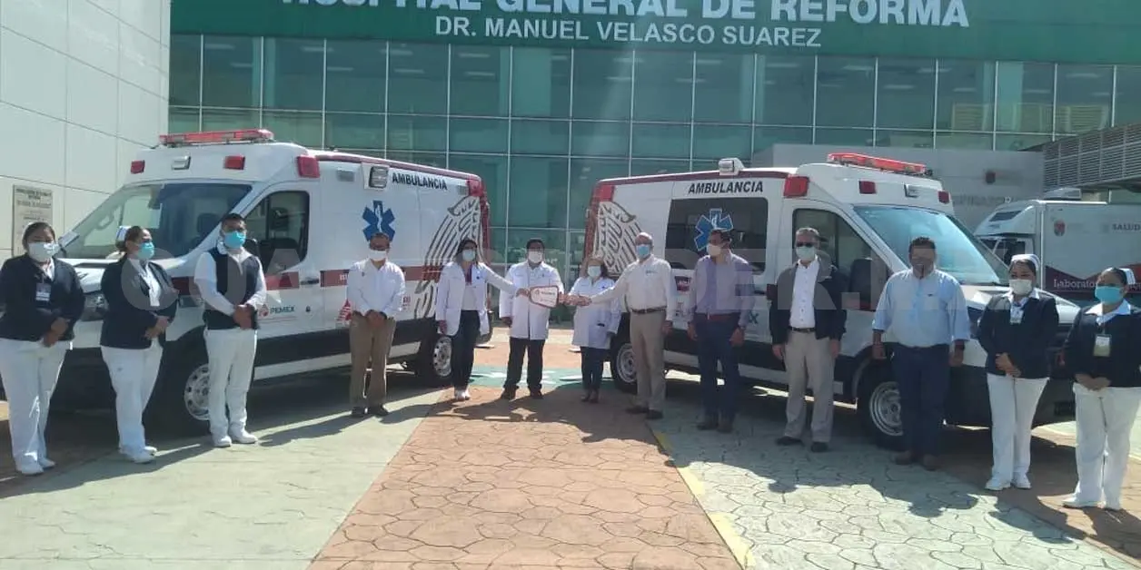 Entregan ambulancias a hospitales en la región Norte