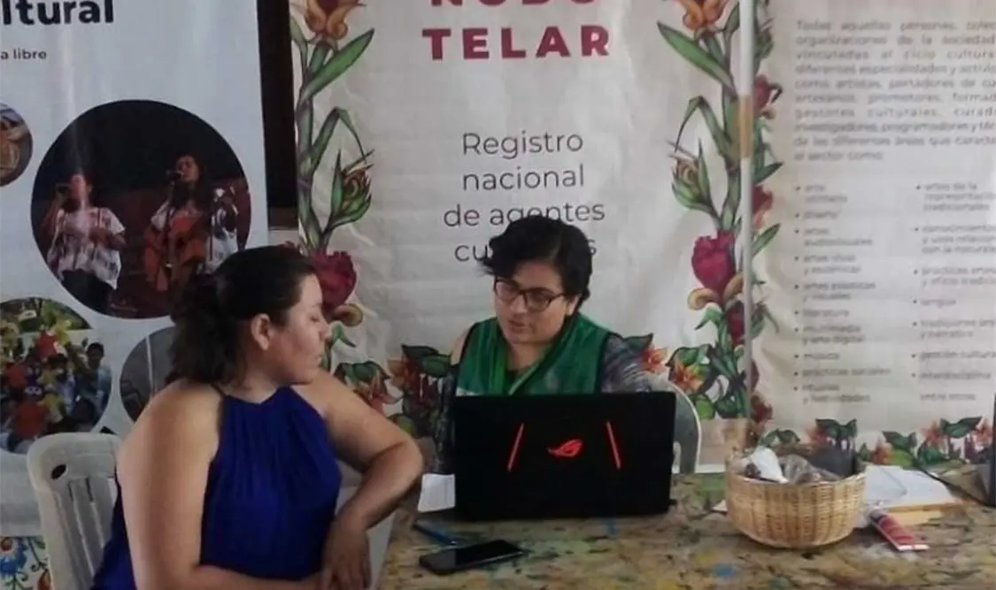 Desde este jueves 10 de diciembre se pueden consultar los avances de la plataforma ingresando a la dirección https://telar.cultura.gob.mx/. Cortesía