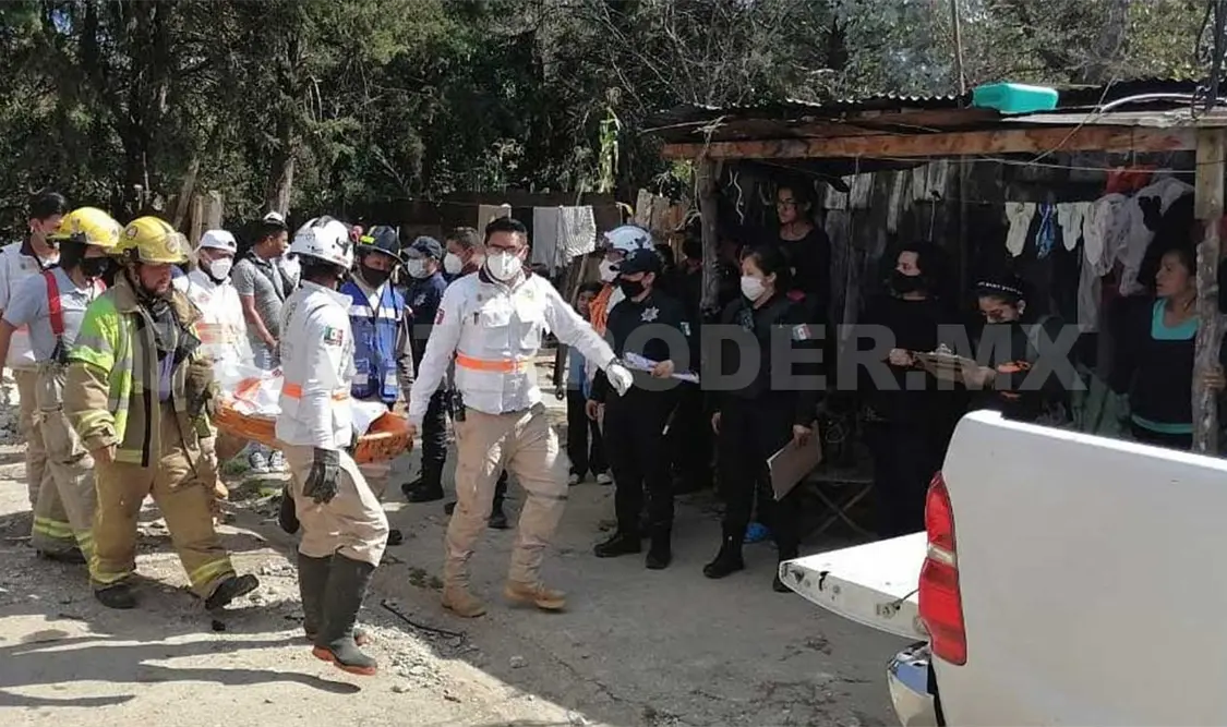 Vecinos de la colonia La Isla dieron aviso de la presencia del cuerpo en avanzado estado de descomposición. Manuel Martínez / CP