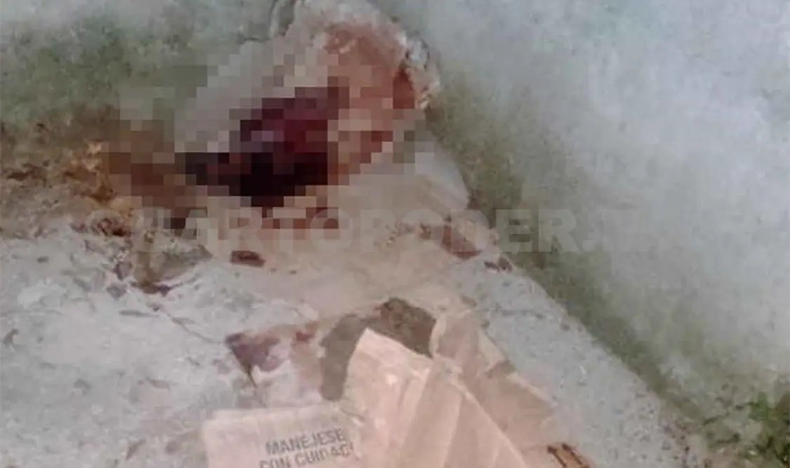 Asesinan a mujer con un bloque de concreto