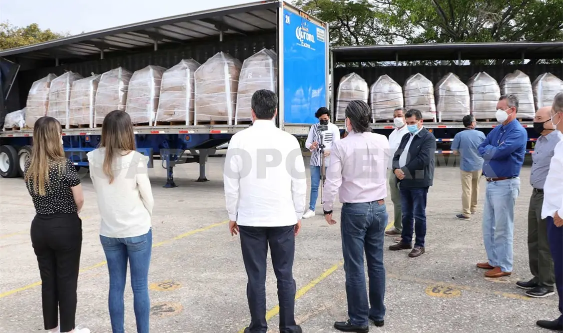 Agradece gobernador a empresariado de Chiapas por donación