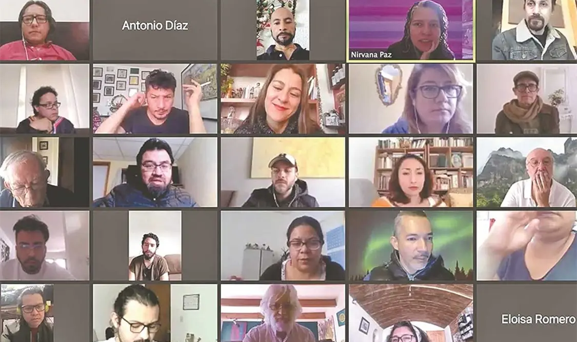 Los participantes del foro insisten en la renuncia de Alejandra Frausto, titular de la Secretaría de Cultura. Cortesía