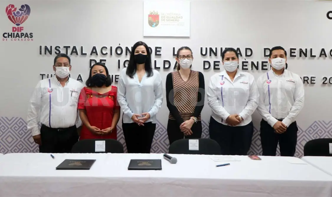 Instalan Unidad de Enlace de Igualdad de Género