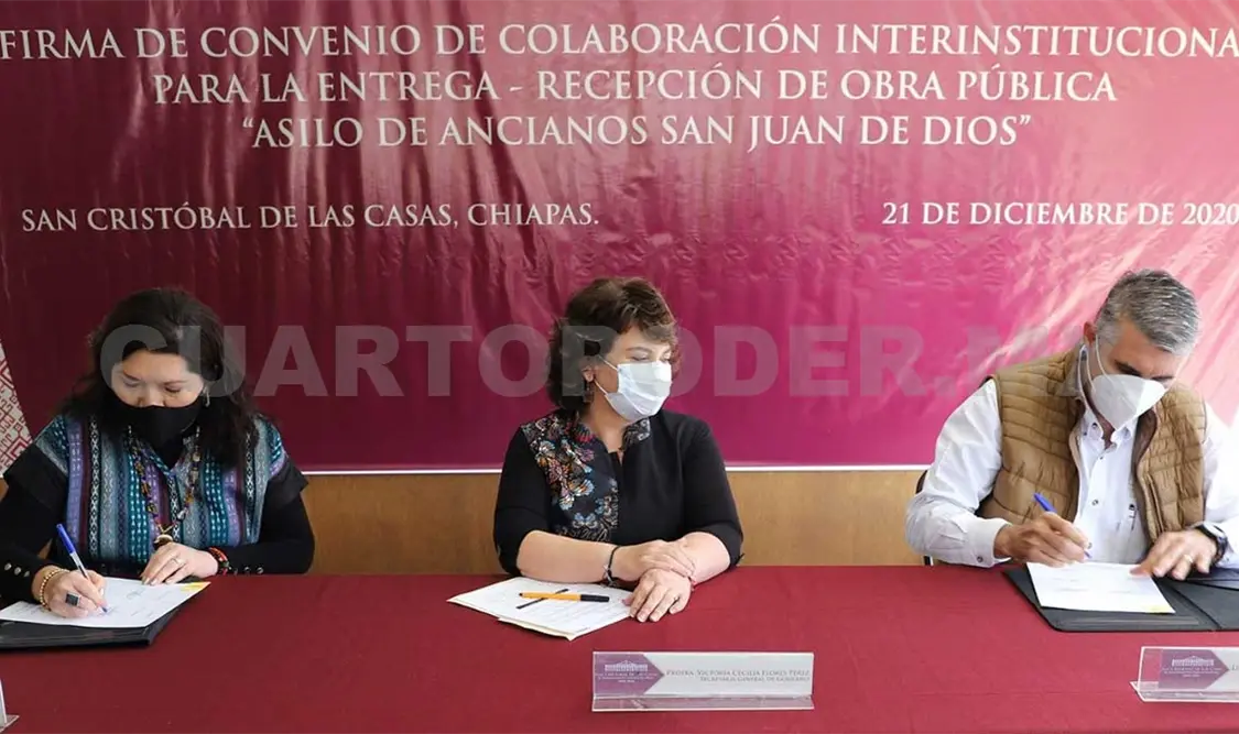 Entregan asilo de ancianos al Ayuntamiento de SCLC