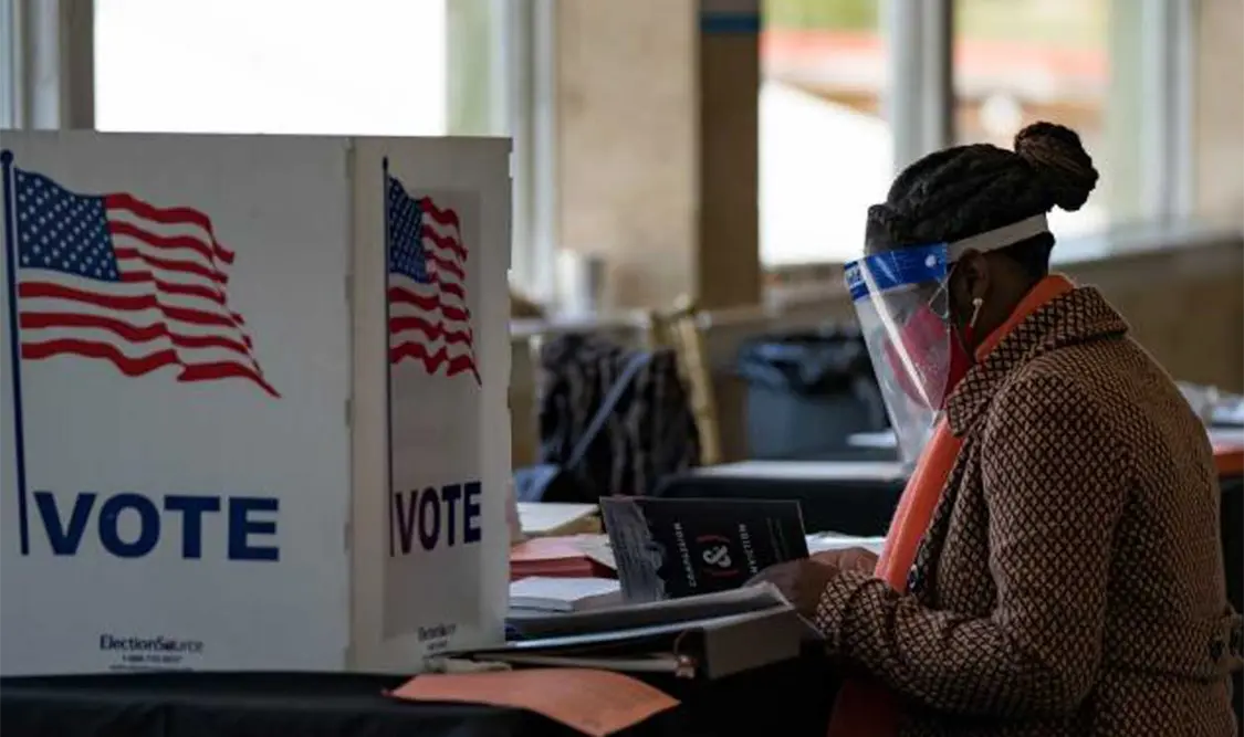 El presidente Donald Trump acusó que hubo “fraude” electoral. Cortesía