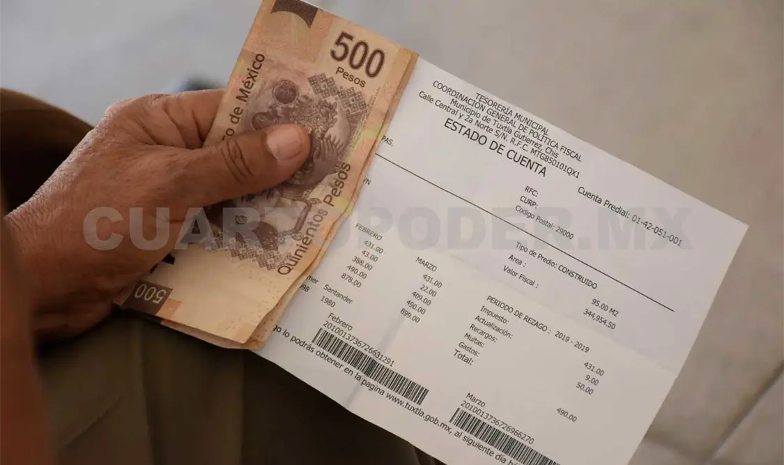 El pago predial tendrá descuentos en los tres primeros meses del año siguiente. Guillermo Ramos / CP