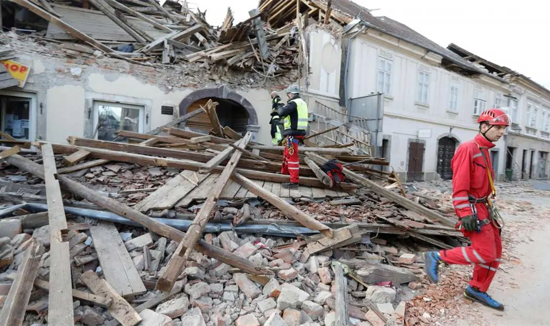 Fuerte sismo sacude a Croacia