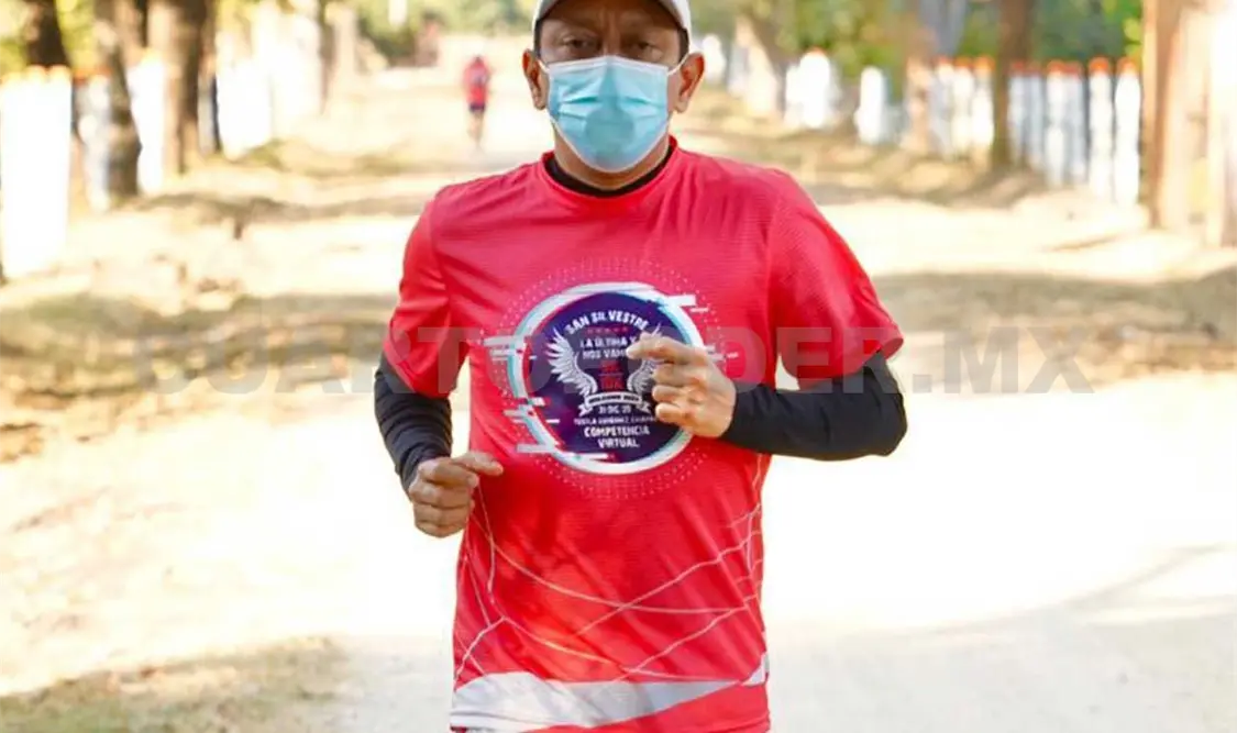 Llaven Abarca corrió la San Silvestre
