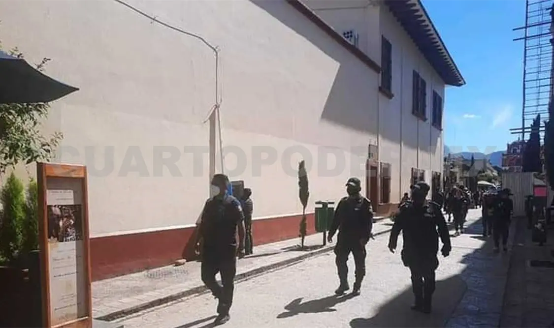 Autoridades realizaron recorridos de vigilancia por diversos puntos de SCLC. Manuel Martínez / CP